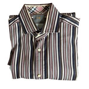 Thomas Dean TD Long Sleeve Button Up Shirt S